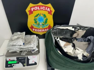 Passageiro é preso com 2,2 kg de cocaína no Aeroporto de Confins