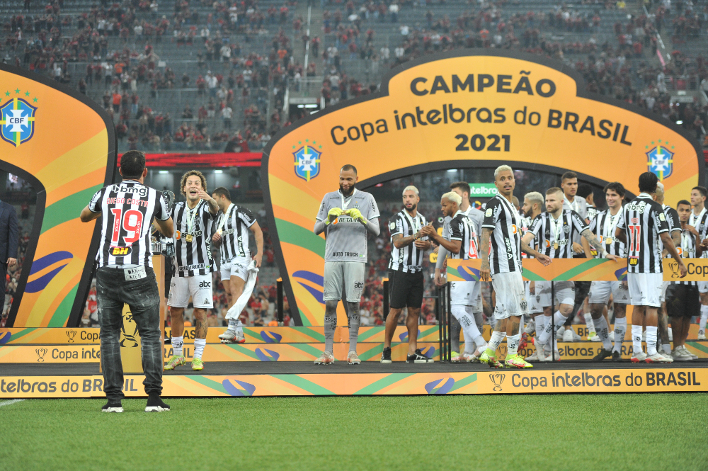 Atltico foi campeo da Copa do Brasil pela ltima vez em 2021 - (foto: Ramon Lisboa/EM/D.A Press)