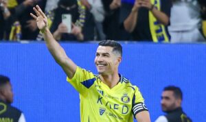 Cristiano Ronaldo, atacante do Al-Nassr (foto: Fayez NURELDINE / AFP)