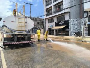 Como Fabriciano intensifica a limpeza da cidade após enchente