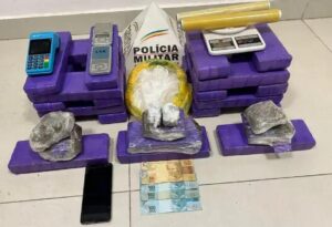 Polícia quebra esquema de tráfico de drogas em Ipatinga