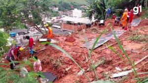 Sobe para 11 o número de mortos em deslizamentos de terra causados pela chuva em Ipatinga