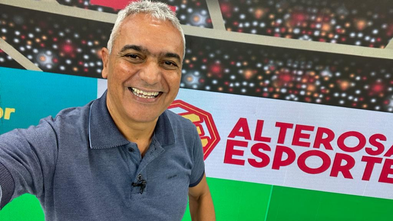 Leopoldo Siqueira, apresentador do Alterosa Esporte - (foto: Arquivo pessoal)