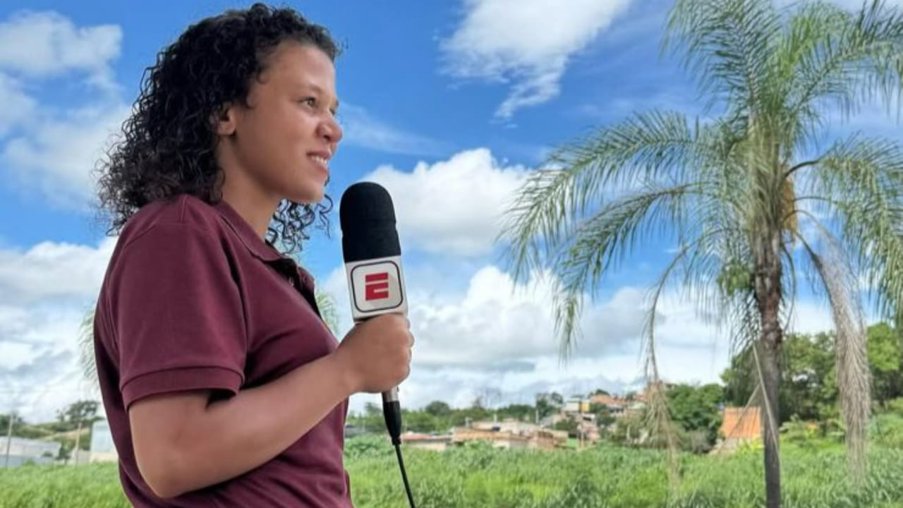 Natália Andrade, repórter da ESPN - (foto: Reprodução Instagram)