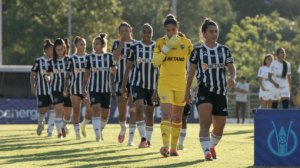 Jogadoras do Atltico, pelo Brasileiro Feminino (foto: Daniela Veiga/Atltico)