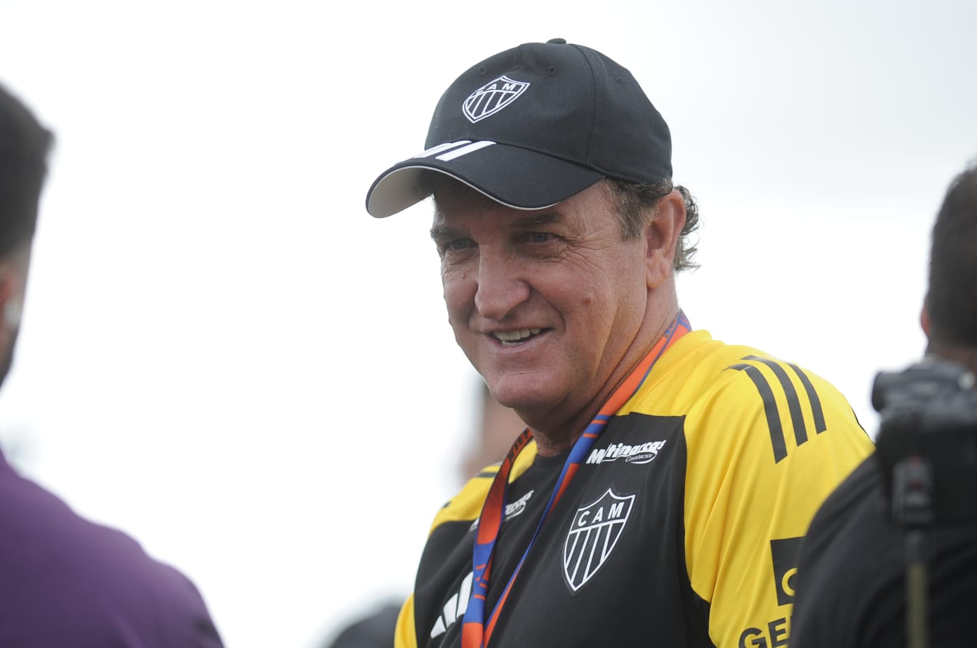 Cuca em treino do Atltico na Cidade do Galo - (foto: Alexandre Guzanshe/EM/DA.Press)