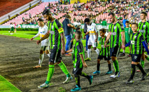 Amrica em jogo do Mineiro (foto: Mouro Panda/Amrica)