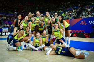 Vôlei: veja seleção que abre 2025 como líder do ranking feminino e a posição do Brasil