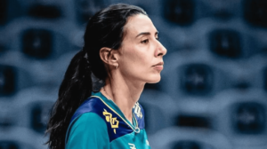 Sheilla Castro, bicampe olmpica de vlei pela Seleo Brasileira (foto: Thiago Mendes)