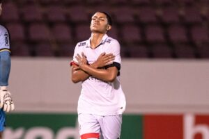 Ryan Francisco comemora gol pelo So Paulo na Copinha (foto: Guilherme Veiga/Saopaulofc.net)