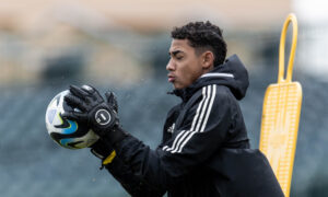 Kaio Assis, goleiro de 16 anos do Atltico (foto: Pedro Souza/Atltico)