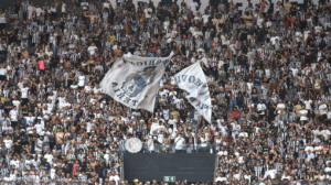 Torcedores do Atltico na Arena MRV (foto: Ramon Lisboa/EM/D.A Press)