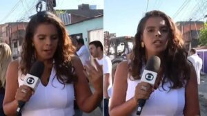 Baratas surpreendem jornalista em reportagem ao vivo no Bom Dia Rio