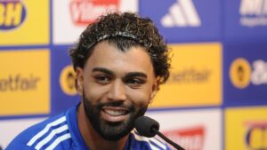 Gabigol, atacante do Cruzeiro (foto: Alexandre Guzanshe/EM/DA Press)