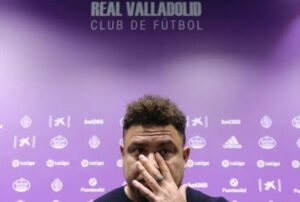 Ronaldo, do Valladolid (foto: AFP)