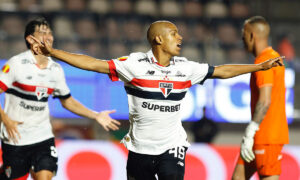 Artilheiro da Copinha, Ryan Francisco fez primeiro gol pelo time principal do So Paulo (foto: Rubens Chiri/Saopaulofc.net)