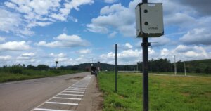 Radar é instalado na BR-458, próximo ao Parques do Vale