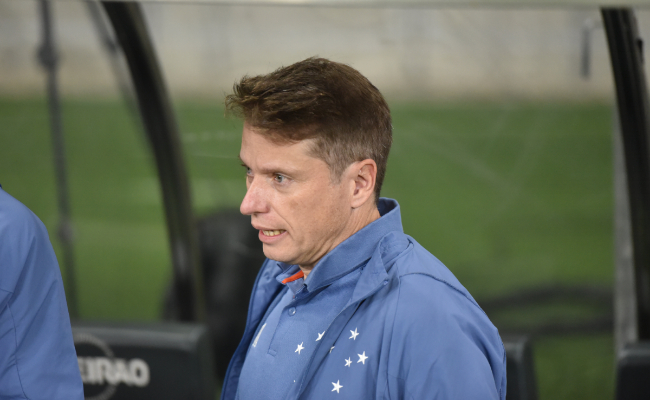 Fernando Seabra em jogo do Cruzeiro - (foto: Ramon Lisboa/EM/DA Press)