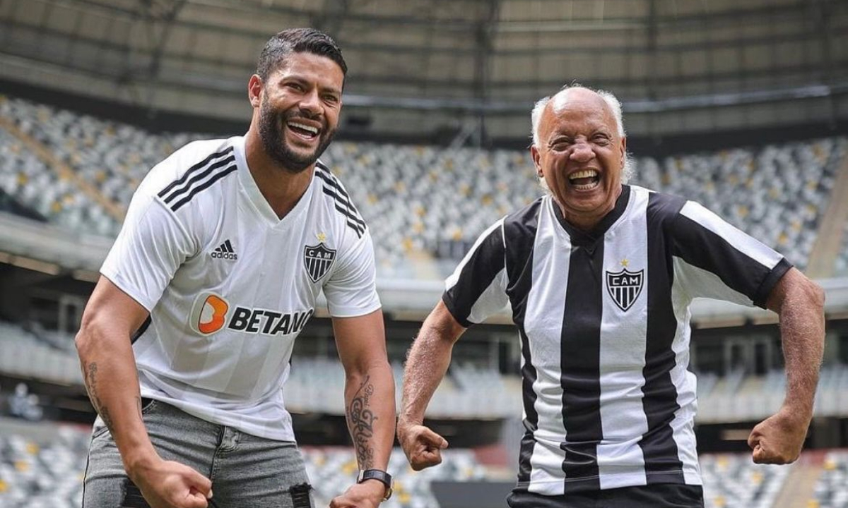 Hulk e Reinaldo - (foto: Reproduo/Instagram Reinaldo)