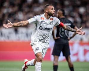 Guilherme, atacante do Santos (foto: Raul Baretta/ Santos FC.)