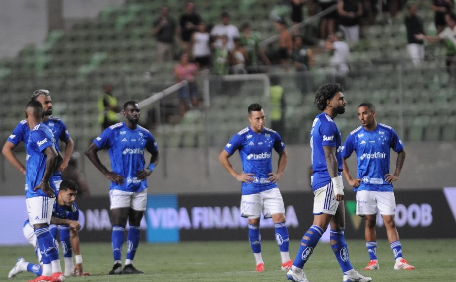 Jogadores do Cruzeiro - (foto: Alexandre Guzanshe/EM/D.A. Press)