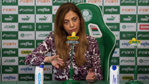 Leila Pereira, presidente do Palmeiras (foto: Cesar Greco/Palmeiras)