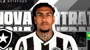 Rwan Cruz, novo jogador do Botafogo (foto: Divulgao / Botafogo)