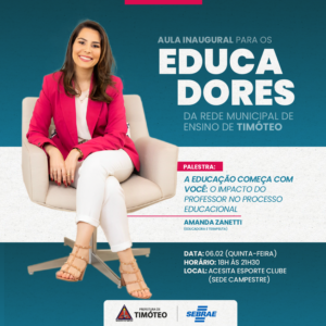 VOLTA ÀS AULAS: Timóteo realiza encontro motivacional para educadores da rede municipal