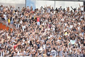 Torcida do Atltico no Mineiro (foto: Ramon Lisboa/EM D.A Press)