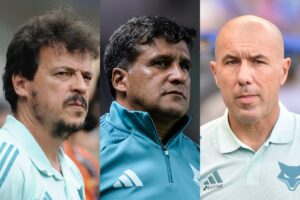 Montagem com as fotos de Fernando Diniz, Wesley Carvalho e Leonardo Jardim (foto: Alexandre Guzanshe/EM/D.A Press -  Gustavo Aleixo/Cruzeiro - Ramon Lisboa/EM/D.A Press)