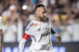 Neymar, atacante do Santos (foto: Raul Baretta/ Santos FC)