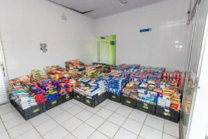 Banco de Alimentos de Ipatinga arrecada 400 toneladas em 2024