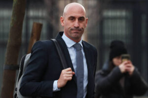 Rubiales, ex-presidente da Federao Espanhola de Futebol (foto: Violeta Santos Moura - 12.fev.2025/Reuters)