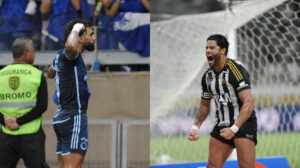 Gabigol e Hulk so os destaques de Cruzeiro e Atltico, respectivamente (foto: Alexandre Guzanshe/EM/DA.Press)