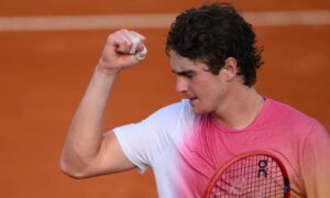 Joo Fonseca est na final do ATP 250 de Buenos Aires (foto: Luis ROBAYO / AFP)