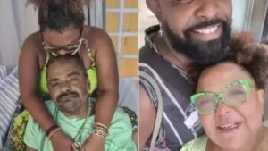 Mulher de Arlindo Cruz agradece namorado após saída do hospital