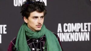 Timothée Chalamet fala sobre o impacto de Bob Dylan em sua carreira