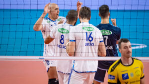 Final entre Cruzeiro e Praia no Sul-Americano Masculino de Vlei (foto: Agncia I7 / Cruzeiro)