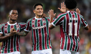 Cano chegou a 99 gols pelo Fluminense (foto: MARCELO GONALVES / FLUMINENSE F.C.)