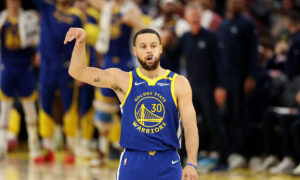 Stephen Curry, jogador do Golden State Warriors (foto: AFP)