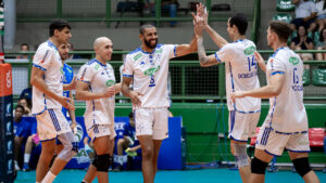 Time masculino de vlei do Cruzeiro (foto: Agncia i7/Cruzeiro)