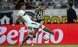 Atltico e Amrica empataram por 1 a 1 na fase de grupos do Mineiro (foto: Pedro Souza/Atltico)