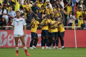 Equador bateu Venezuela nas Eliminatrias (foto: RODRIGO BUENDIA/AFP)