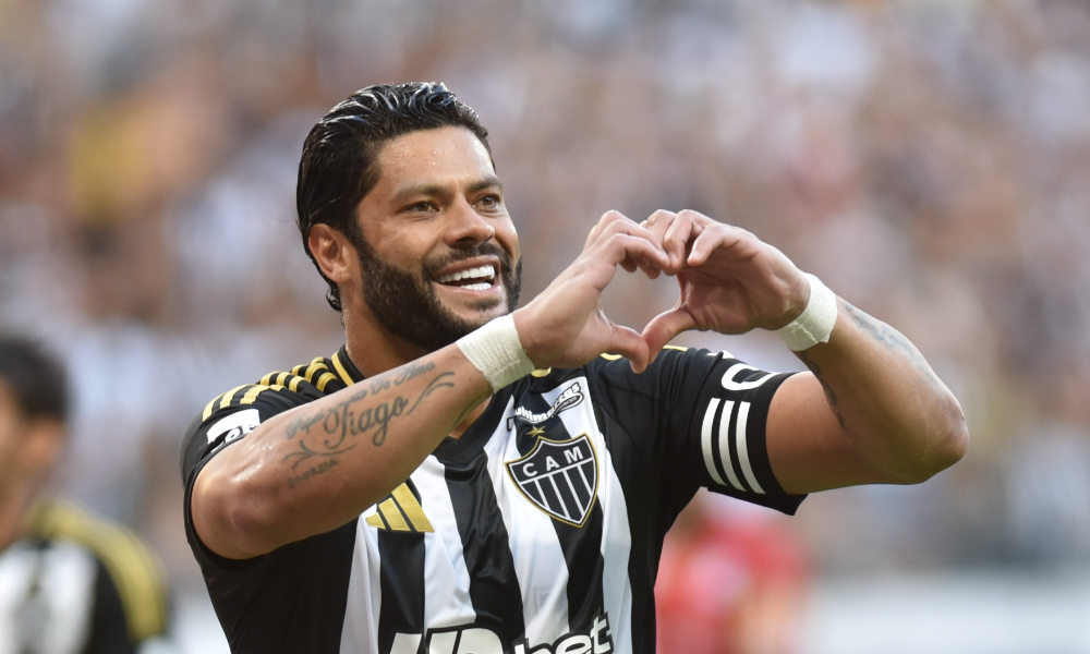 Hulk comemora gol pelo Atltico - (foto: Ramon Lisboa/EM/DA.Press)