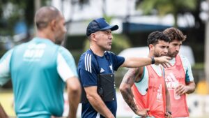 Leonardo Jardim. treinador do Cruzeiro (foto: Gustavo Aleixo/Cruzeiro)