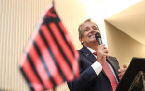 Luiz Eduardo Baptista, presidente do Flamengo (foto: Gilvan de Souza/Flamengo)