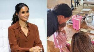 Meghan Markle compartilha raro momento da filha Lilibet com Serena Williams