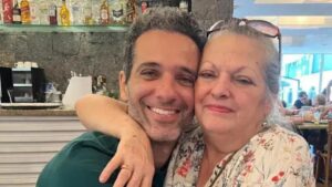 Mouhamed Harfouch expressa dor pela morte da mãe, Dona Cida