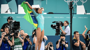 Rebeca Andrade, ginasta brasileira (foto: Leandro Couri/EM/D.A Press)