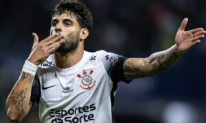 Yuri Alberto fez o gol da vitria do Corinthians sobre o Palmeiras (foto: Jhony Incio e Rebeca Reis/Ag. Paulisto)